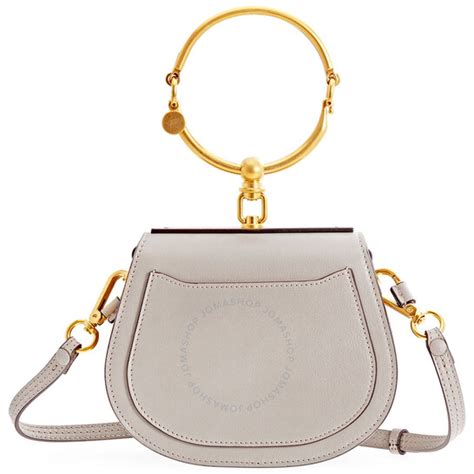 chloe nile motty grey|Chloe Nile Small Shoulder Bag .